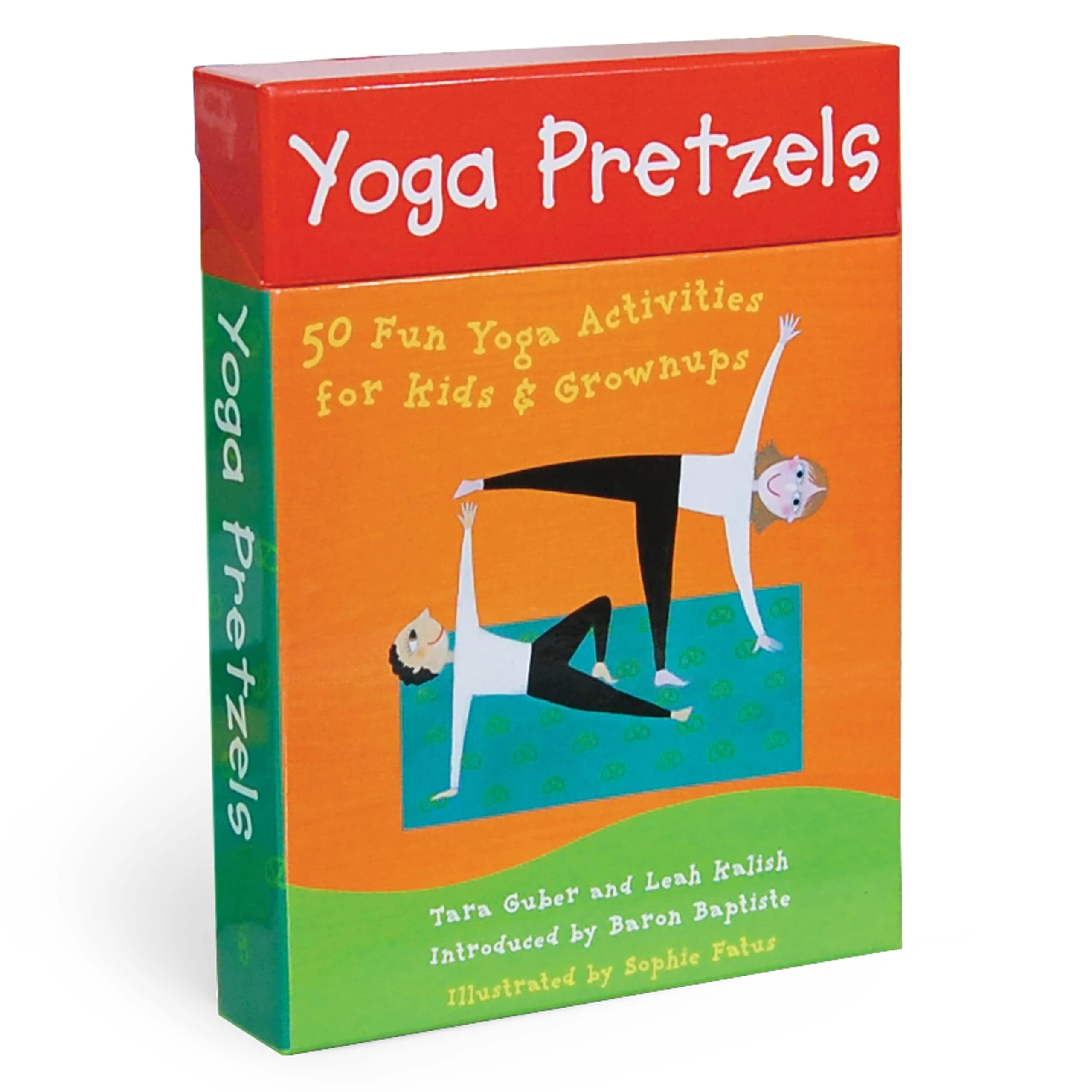 Yoga Pretzels: 50 Fun Yoga Activities for Kids and Grownups (Yoga Cards): 50 Fun Yoga Activities For Kids & Grownups