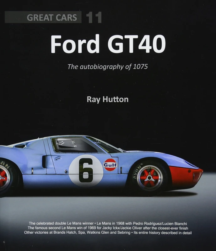 GT40 - The Autobiography of 1075 - Porter Press International