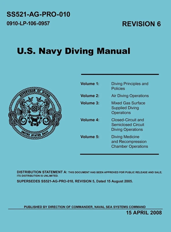 U.S. Navy Diving Manual (Revision 6, April 2008)