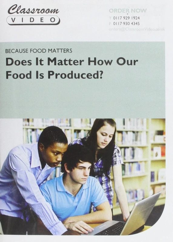 Because Food Matters: Does It Matter How Our Food Is Produced? [DVD]