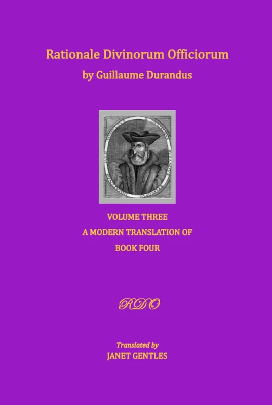 Rationale Divinorum Officiorum Vol 3 - Guillaume Durandus