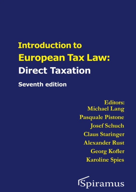 Introduction to European Tax Law on Direct Taxation - Handbook