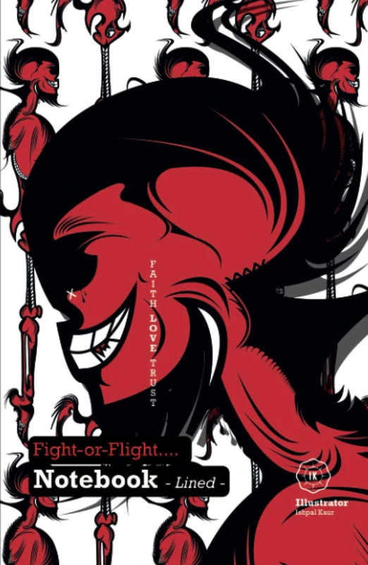 Fight-or-Flight.... Notebook - Lined -