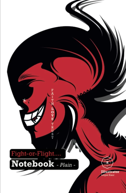 Fight-or-Flight.... Notebook - Plain -