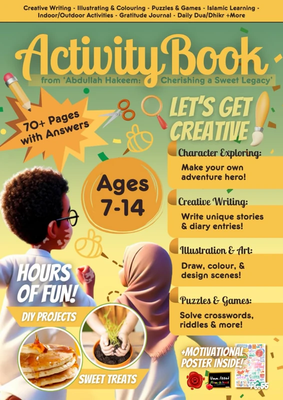 Activity Book: Abdullah Hakeem - Cherishing a Sweet Legacy - Image 1