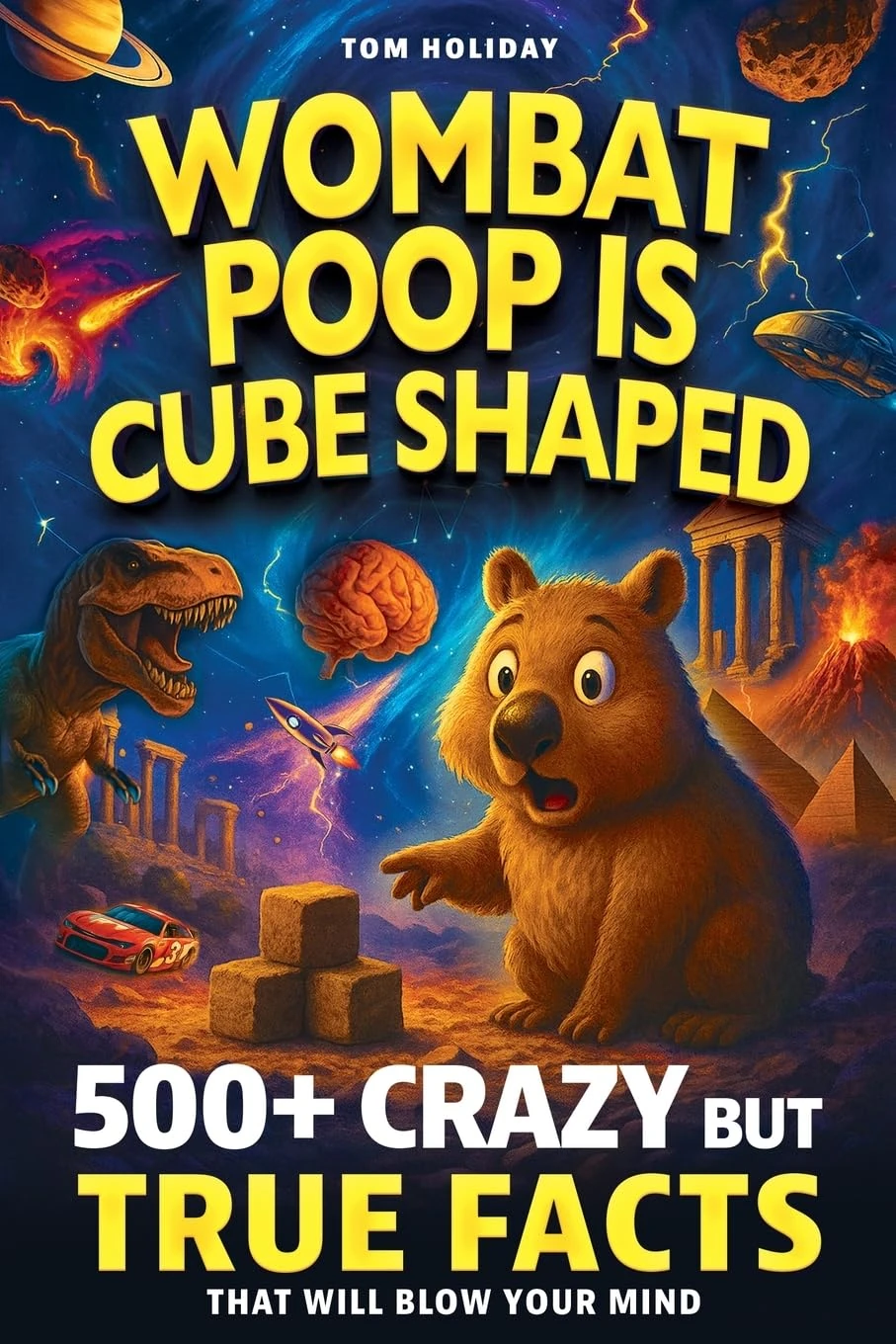 Wombat Poop Is Cube Shaped: And 500+ Other Crazy but True Facts That Will Blow Your Mind (and Impress Your Friends) (Gross, Weird & Wonderful Facts)