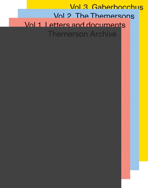The Themerson Archive Catalogue: Letters and Documents / the Themersons / Gaberbocchus: Three Volumes (vol I, Letters and Documents; vol II, The Themersons, vol III, Gaberbocchus) - Image 1