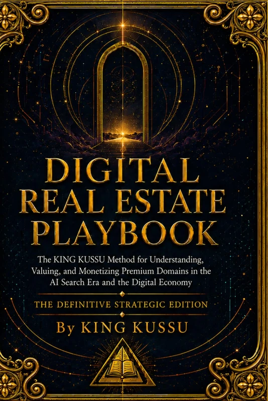 DIGITAL REAL ESTATE PLAYBOOK: The Definitive Strategic Edition: The KING KUSSU Method for Understanding, Valuing, and Monetizing Premium Domains in the AI Search Era and the Digital Economy