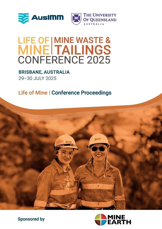 Life of Mine Mine Waste and Tailings Conference 2025 - vol 1