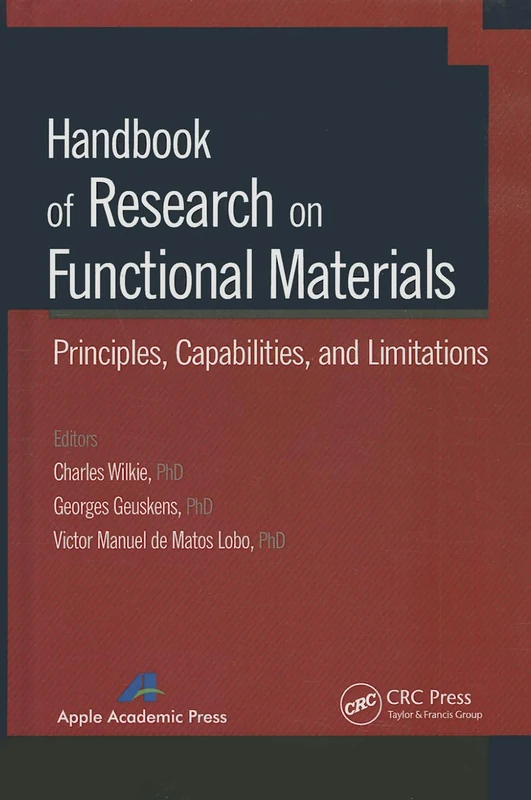 Handbook of Research on Functional Materials: Principles, Capabilities and Limitations