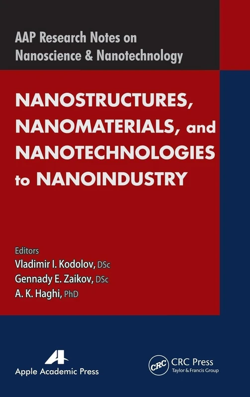 CRC Press Nanostructures, Nanomaterials, and Nanotechnologies