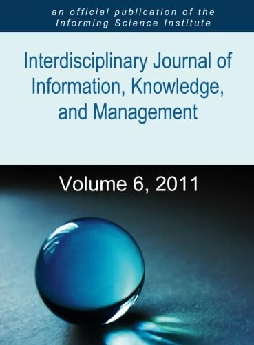 Interdisciplinary Journal of Information, Knowledge, and Management (2011): Dr. Eli Cohen - Image 1