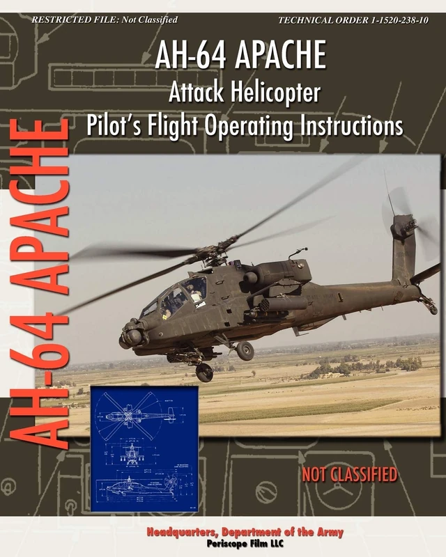 AH-64 Apache Attack Helicopter Pilot's Flight Operating Instructions - Image 1