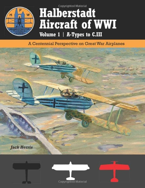 Halberstadt Aircraft of WWI Volume 1 | A-Types to C.III: A Centennial Perspective on Great War Airplanes (Great War Aviation Centennial Series)