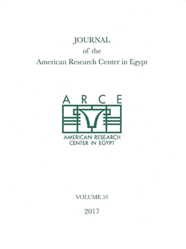 Journal of the American Research Center in Egypt, Volume 53 (2017) - Image 1