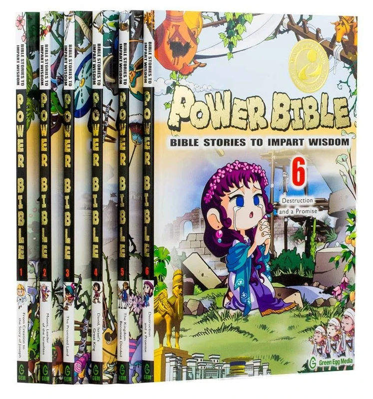 Power Bible Bible Stories to Impart Wisdom Old Te