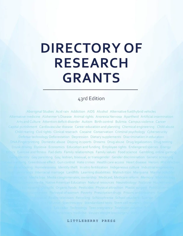 Directory of Research Grants - Schoolhouse Partners Book
