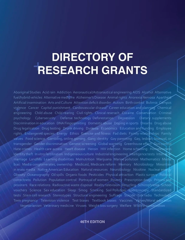 Directory of Research Grants - Littleberry Press Book