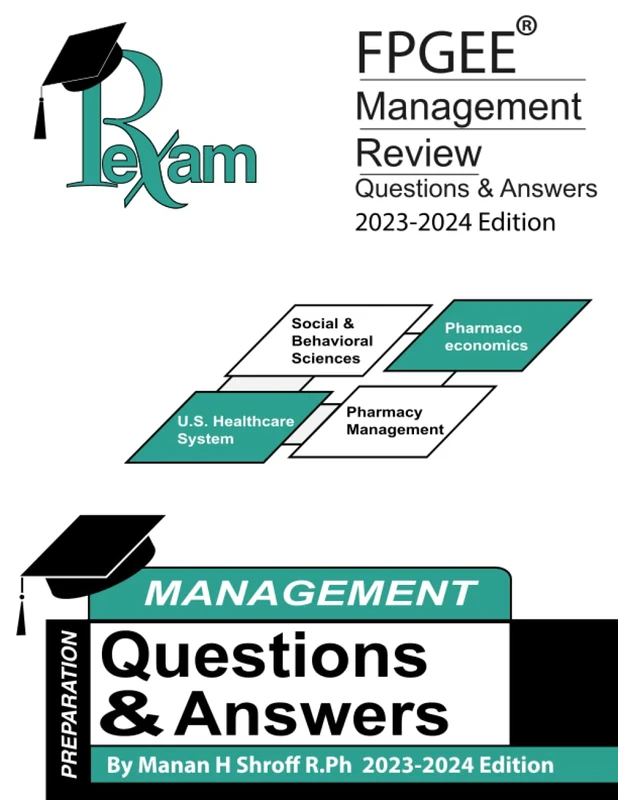 RxExam's FPGEE® Management Review Book Questions & Answers 2023-2024 Edition