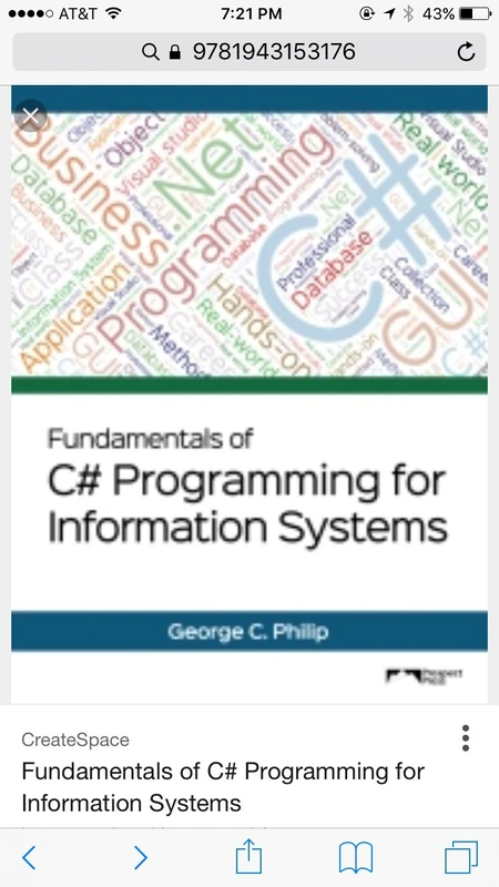 Fundamentals of C# Programming for Information Systems: Full-Color Version