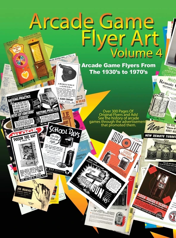 Arcade Game Flyer Art Volume 4 - Image 1