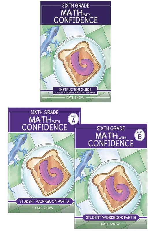 Sixth Grade Math with Confidence Complete Bundle: 0