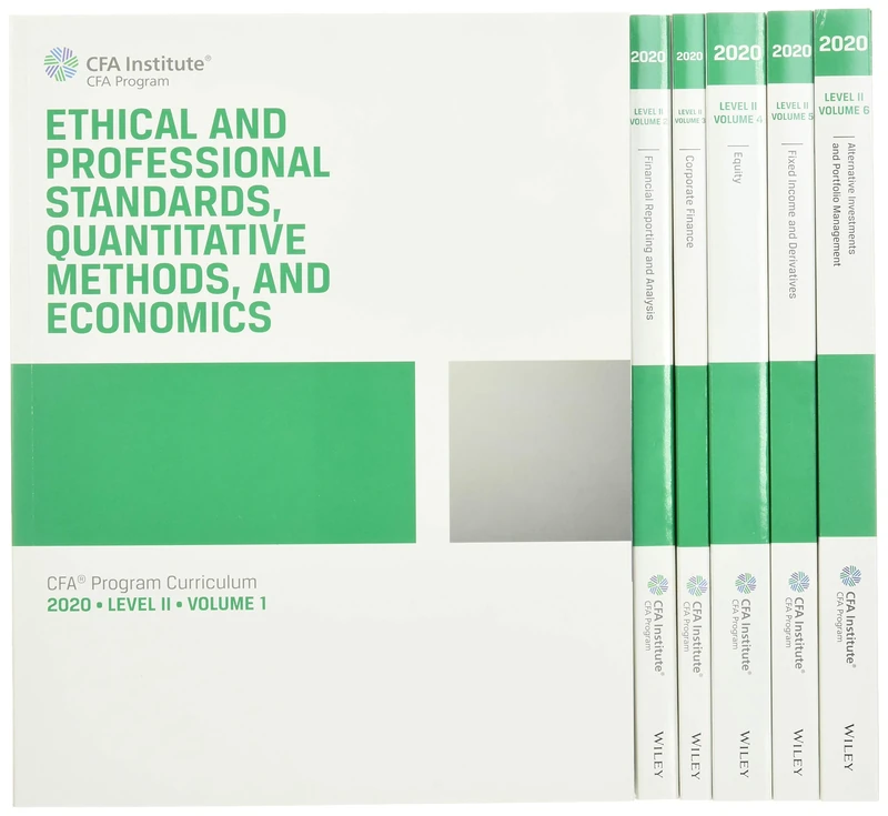 CFA Program Curriculum 2020 Level II, Volumes 1-6 Box Set (CFA Curriculum 2020)