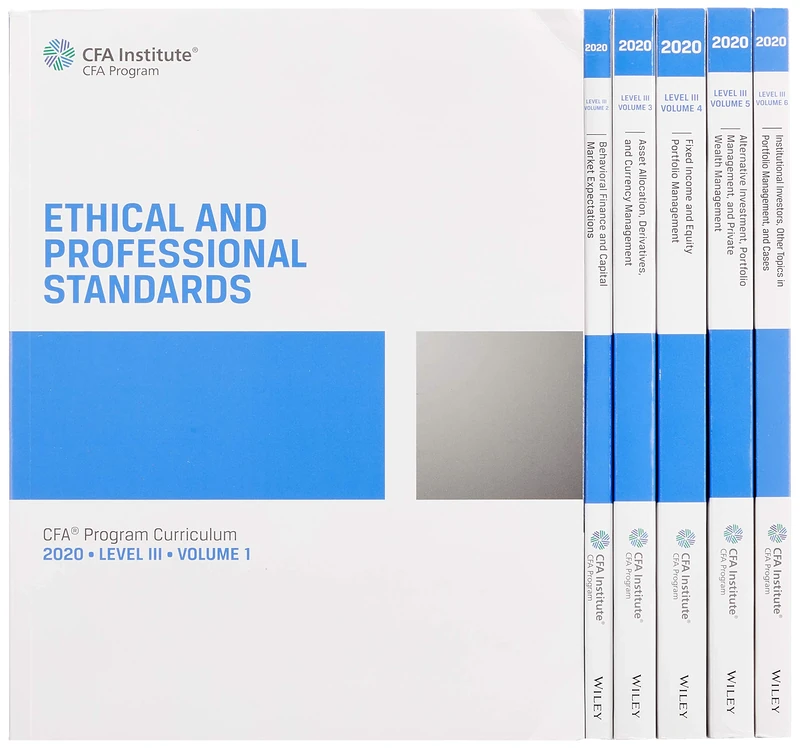CFA Program Curriculum 2020 Level III, Volumes 1 - 6, Box Set