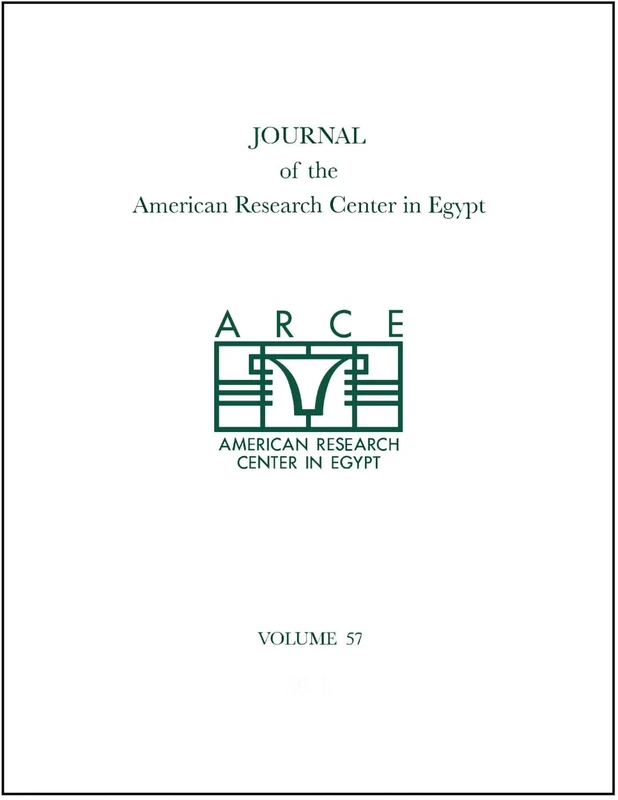 Journal of the American Research Center in Egypt, Volume 57 (2021) - Image 1