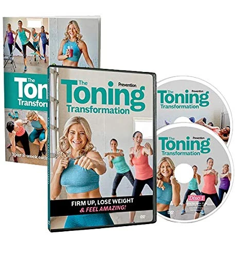 Prevention The Toning Transformation: Firm Up, Lose Weight and Feel Amazing - Easy to Follow Strength and Toning at-Home Workout Videos!