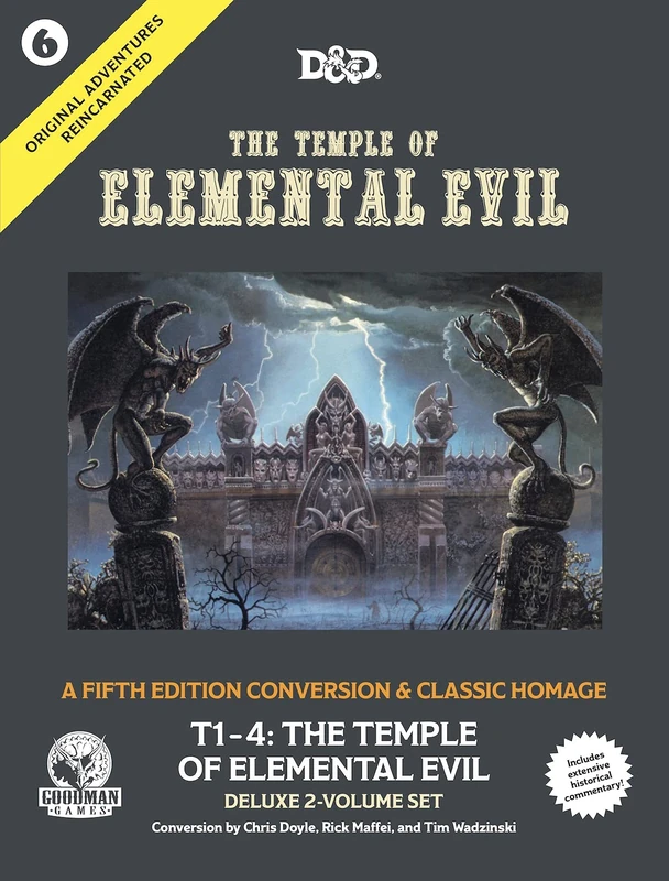 Goodman Games Original Adventures Reincarnated #6 - Temple of Evil