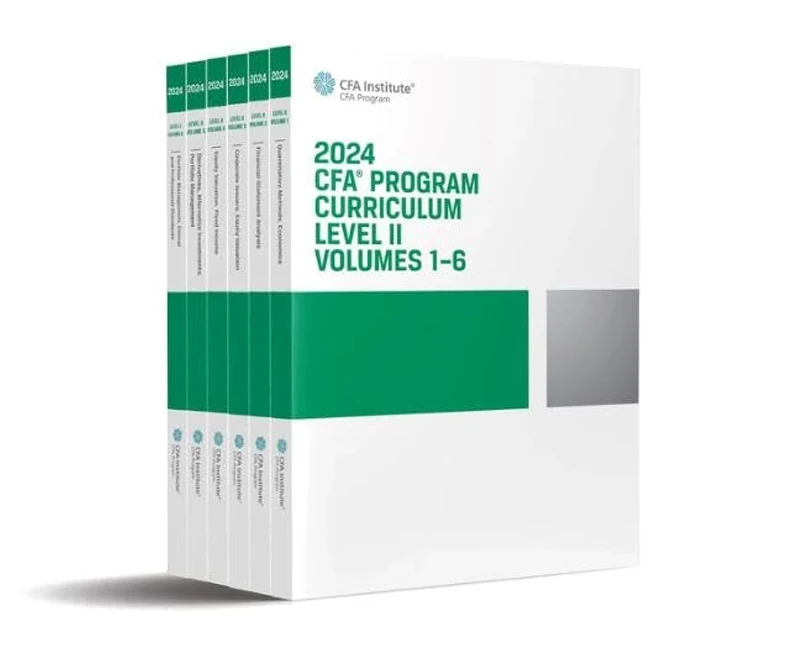 2024 CFA Program Curriculum Level II Box Set, Volumes 1 - 6 (Cfa Institute Program)