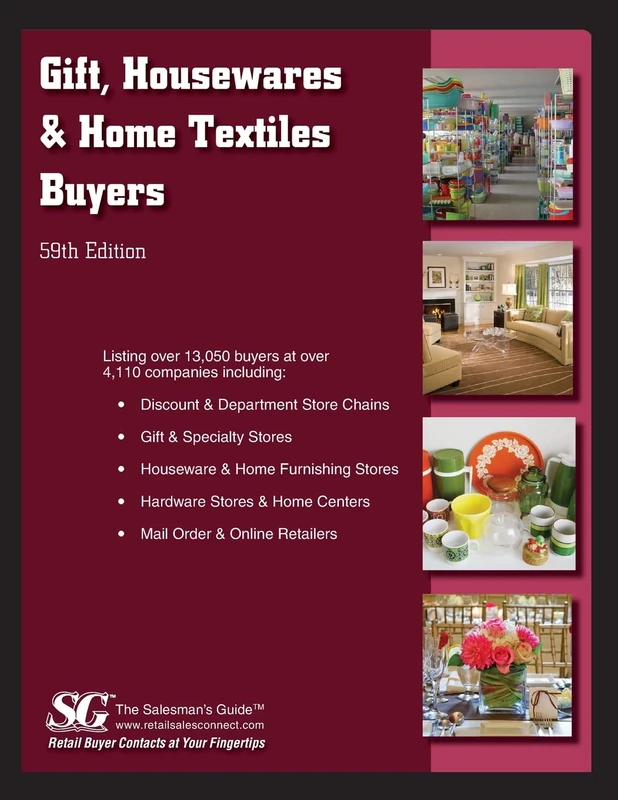 Gifts, Housewares & Home Textile Buyers Directory 2022 (The Salesmans Guides) - Image 1