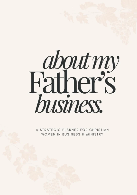 All-in-One Undated Christian Planner, Devotional & Organizer for Women in Ministry and Business | Faith-Based Journal for Home Life, Purpose & Prayer