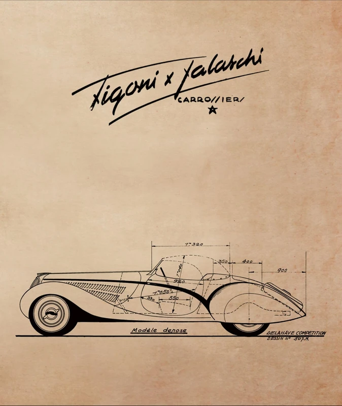 Figoni on Delahaye