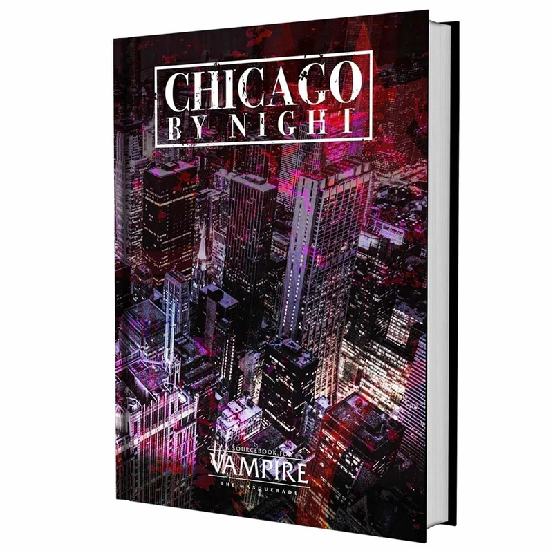 VAMPIRE MASQUERADE RPG CHICAGO BY NIGHT SOURCEBOOK HC