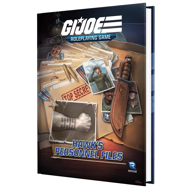 Renegade Game Studios | G.I. JOE RPG Hawk's Personnel Files Sourcebook | Player Options And Game Master Tools | 1 Plus Players | Playing Time Varies - Image 1