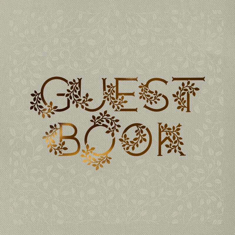 Wedding Guest Book: An Heirloom-Quality Guest Book with Foil Accents and Hand-Drawn Illustrations (Heirloom Story Books and Guided Journals)