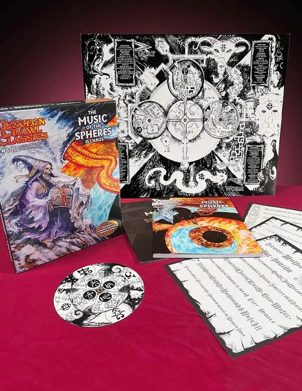 Goodman Games Dungeon Crawl Classics #100: The Music of The Spheres is Chaos - Boxed Set (DCC DUNGEON CRAWL CLASSICS)