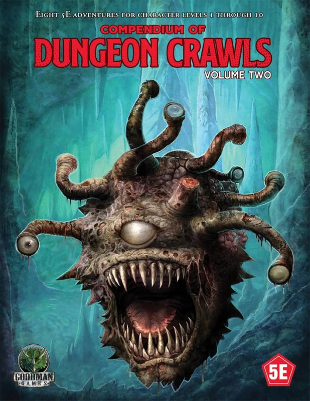 Goodman Games 5E Compendium of Dungeon Crawls Volume 2