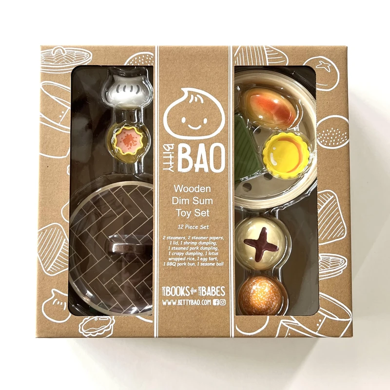 Bitty Bao Wooden Dim Sum Toy Set - Image 1