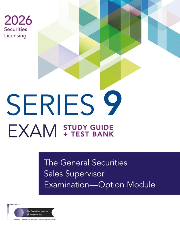 Series 9 Exam Study Guide + Test Bank