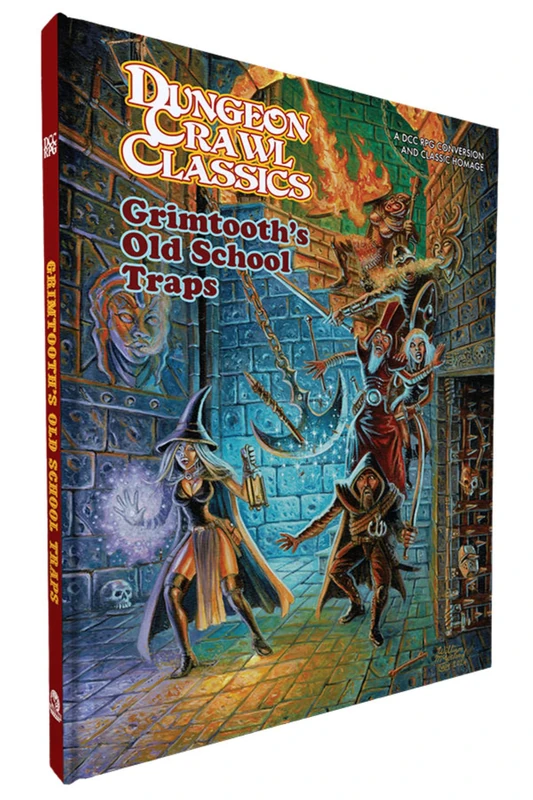 DCC RPG: Original Adventures Reincarnated #8 Grimtooth’s Old School Traps (DCC RPG ORIGINAL ADV REINCARNATED HC)