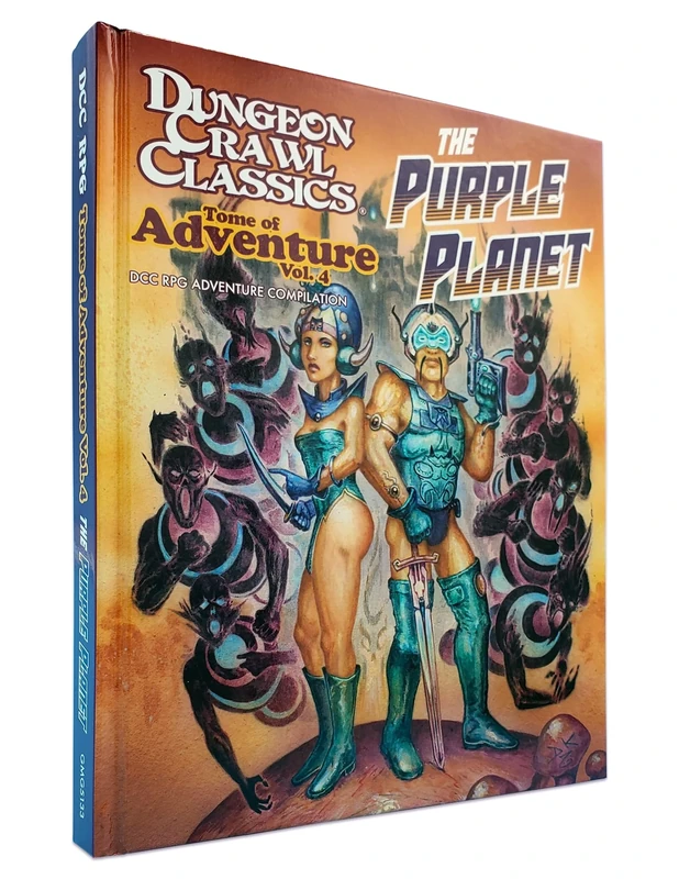 Goodman Games DCC RPG Tome of Adventure Vol 4: The Purple Planet