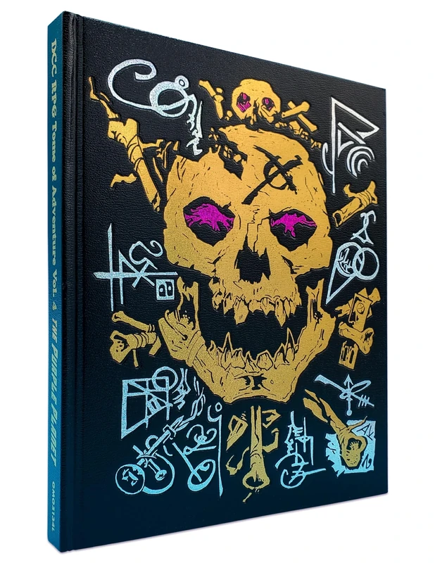 Goodman Games DCC RPG Tome of Adventure Vol 4: The Purple Planet Limited edition