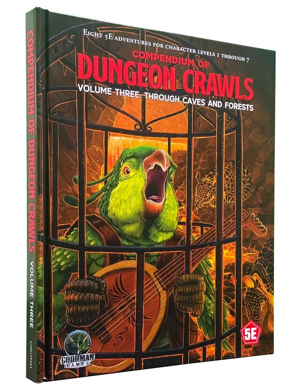 Compendium of Dungeon Crawls #3 (D&D 5E COMPENDIUM OF DUNGEON CRAWLS HC)