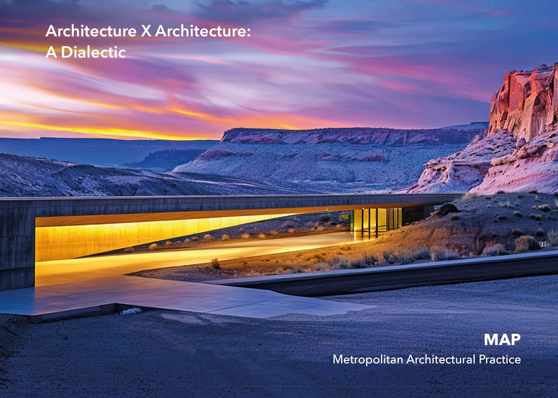 Architecture X Architecture - Limited Edition: A Dialectic / MAP-Metropolitan Architectural Practice
