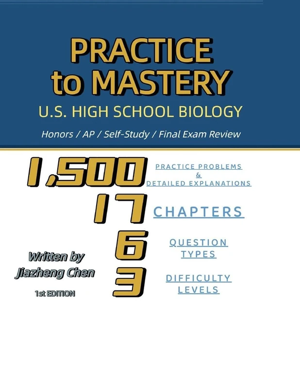 Practice to Mastery: U.S. High School Biology - Image 1