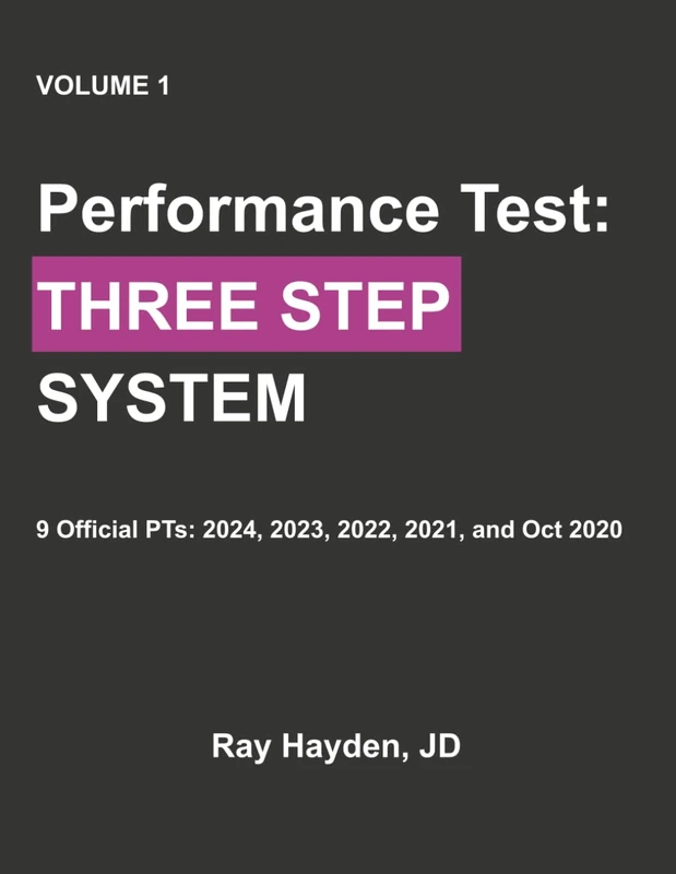 Performance Test: Three Step System: 9 Official PTs: 2024, 2023, 2022, 2021, and Oct 2020