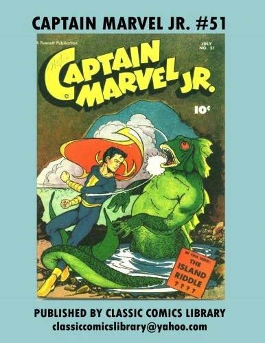 Captain Marvel Jr. Comics Collection Volume #7